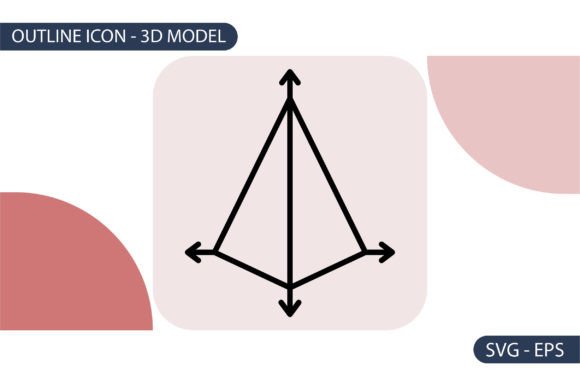 3D Model Icon Graphics & Freebies