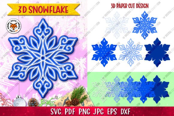 3D Snowflake Layered: Laser Cutting and Winter Amp Design Review
