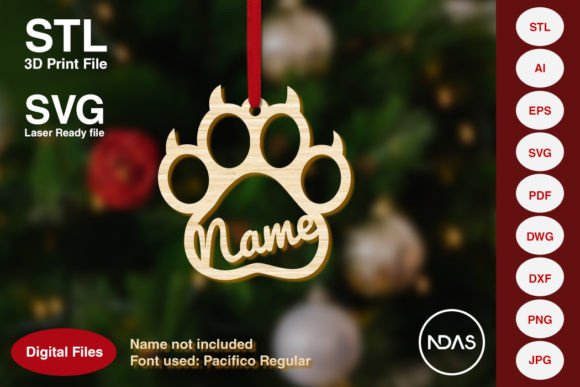 Cat Paw Christmas Tree Embroidery Design Review