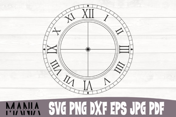 Clock Face Template 13 Graphics Review