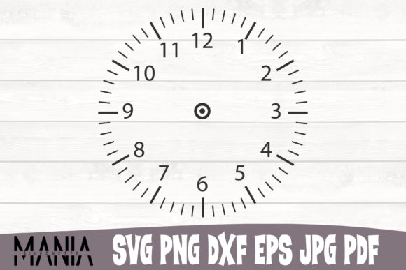 Clock Face Template 8 Graphics and Graphic Templates Review