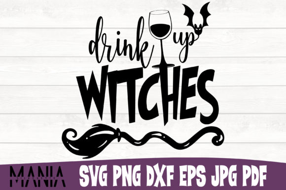 Drink Up Witches Halloween Svg File Graphics and Graphic Templates Review