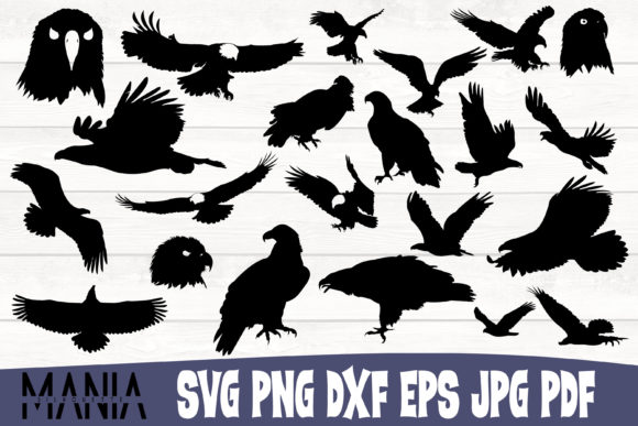 Eagle Silhouettes Cut File Designs Review