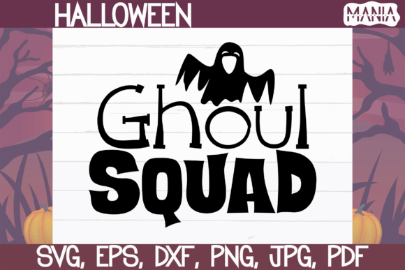 Ghoul Squad Svg, Halloween Svg