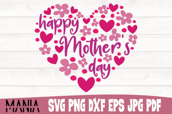 Happy Mother s Day Svg Cut File Design Graphics Review