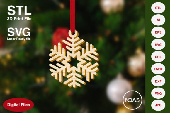 Snowflake Christmas Tree Ornament 6b: A Brand Designer’s Review for 3D Printing and Home Decor Campaigns