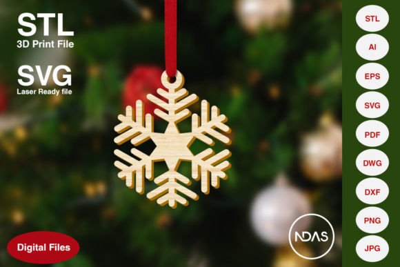 Snowflake Christmas Tree Ornament 6c Embroidery Review